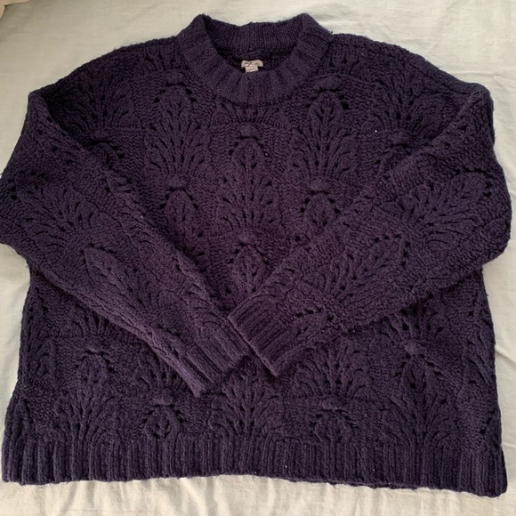 NWOT aerie crochet sweater - Picture 1 of 5